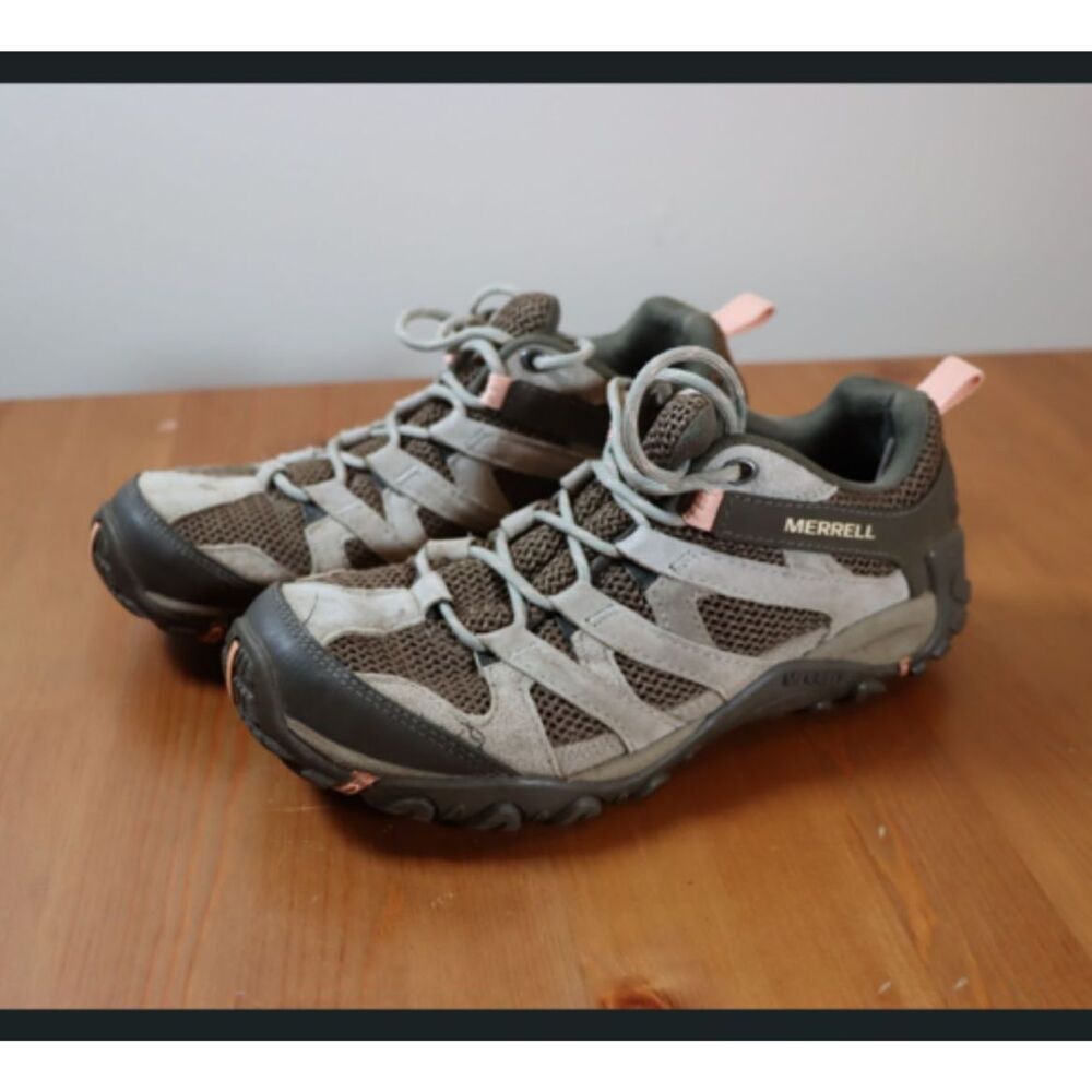 Merrell Siren Sport J13888 Khaki Tan Trail Hiking Shoes Women’s 9